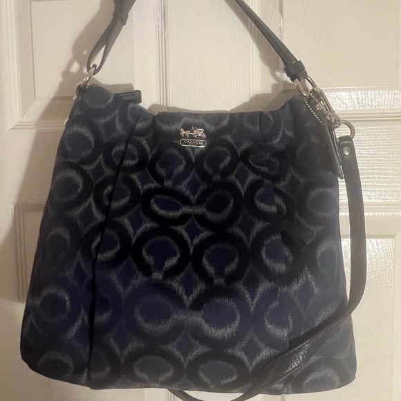 Coach navy bag - Picture 1 of 4
